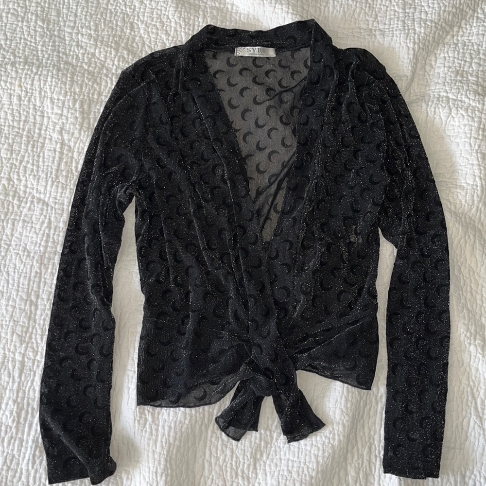 Sheer cardigan